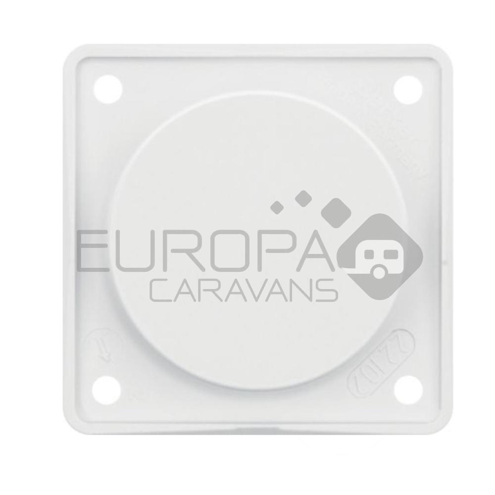 Berker Blindplaat Wit Hoogglans