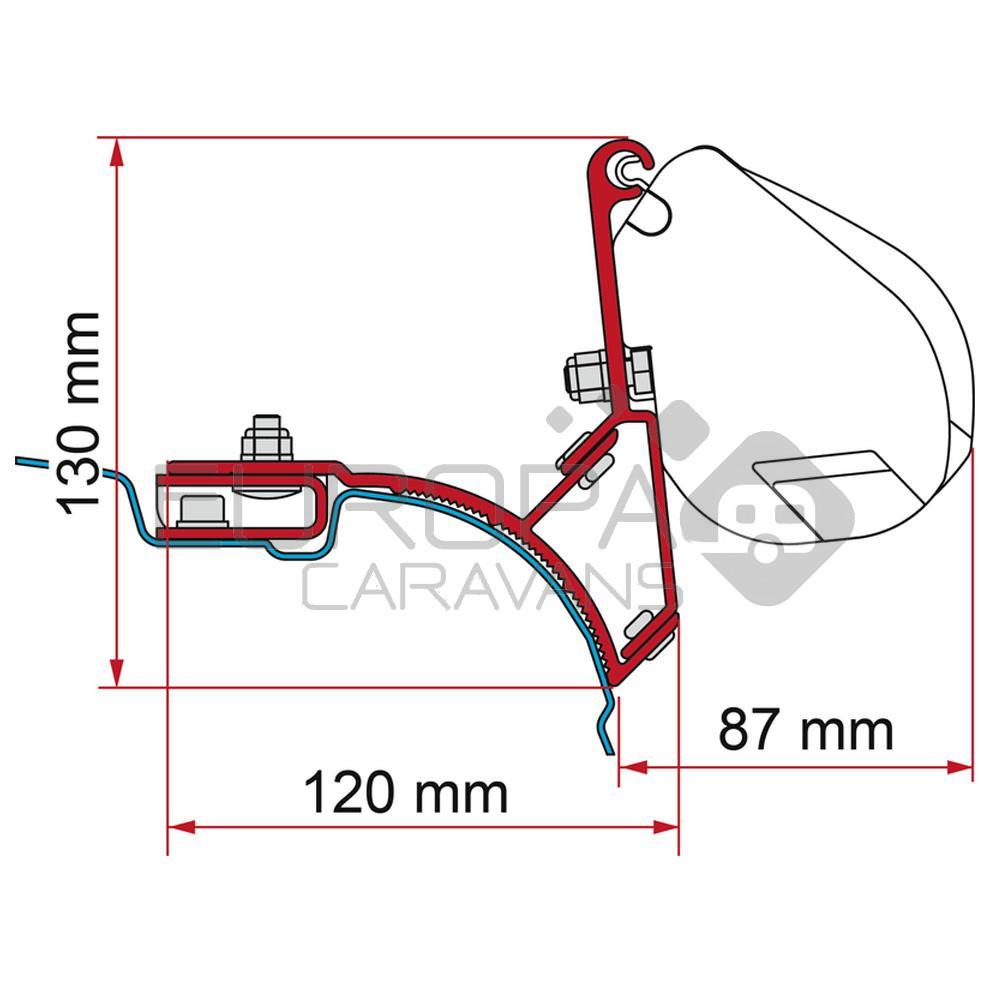 Fiamma VW T5/T6 Multivan Transporter Kit H1-L1 >2003 F35