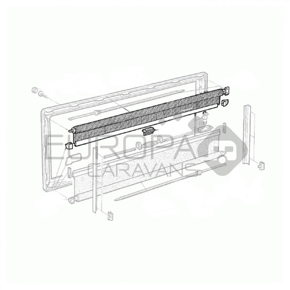Dometic S3/S4 Vliegenrollo 80 x 55