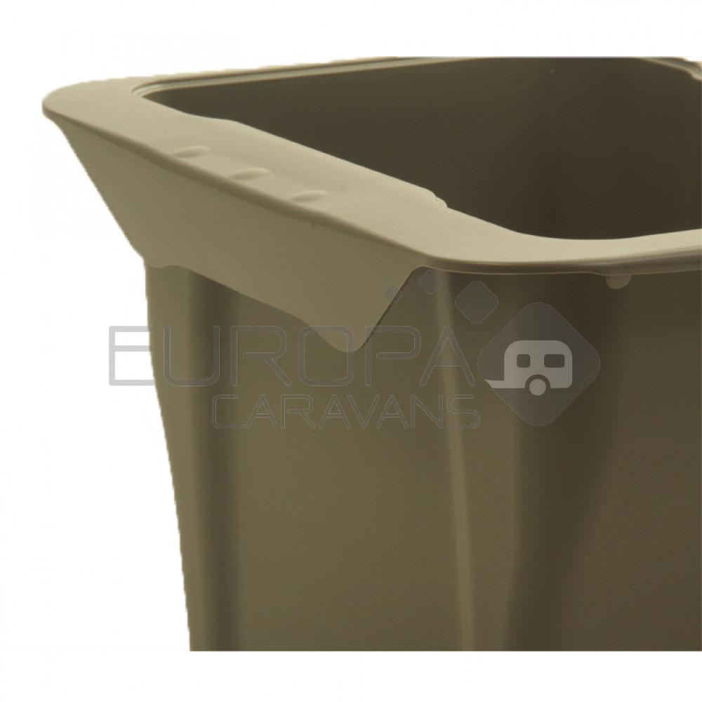 Afvalemmer Inbouw 5L Grijs