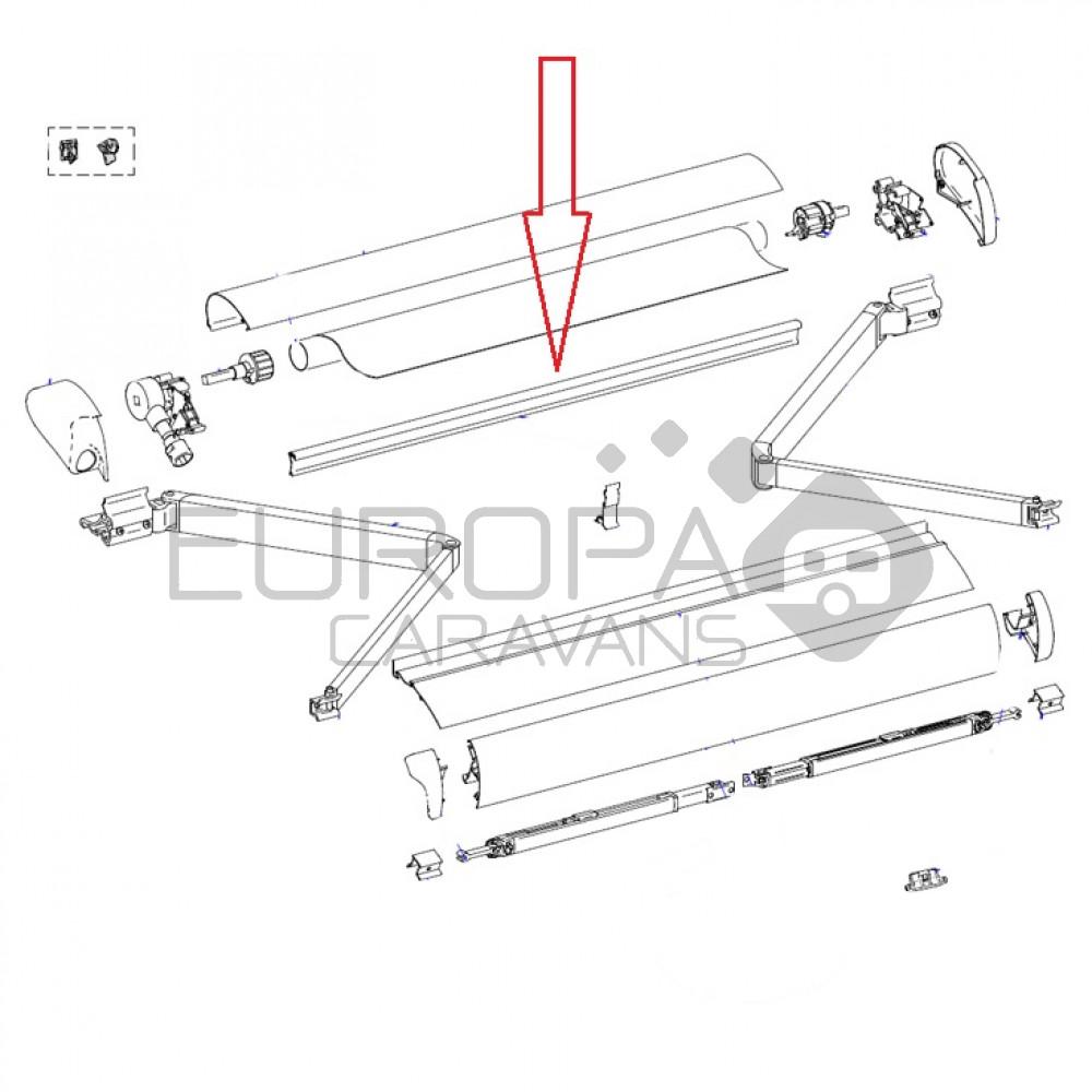 Thule support roller tube 6200 3,75m