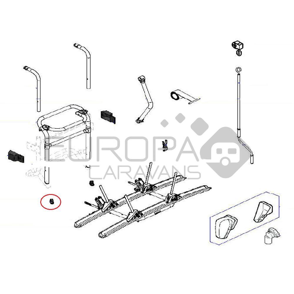 Thule Lift V16 Stop Buis 40ᴼ