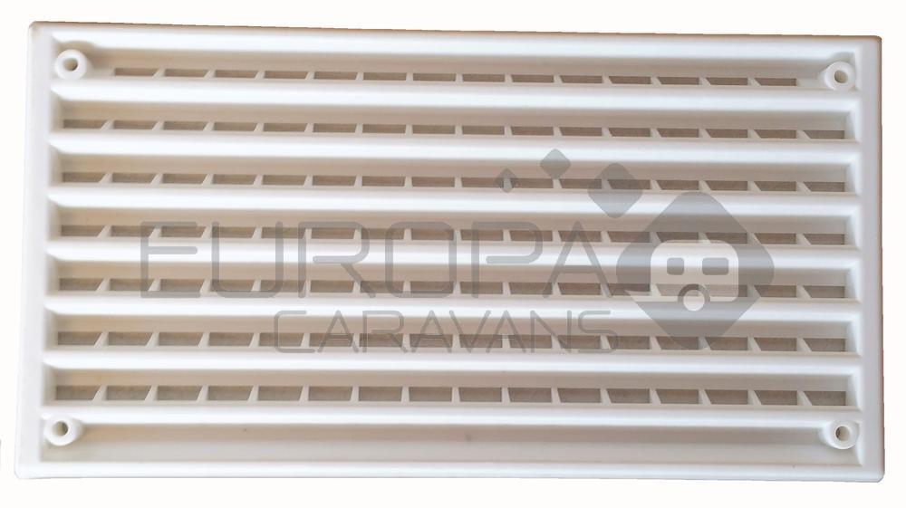 Ventilatierooster Wit 17x9cm