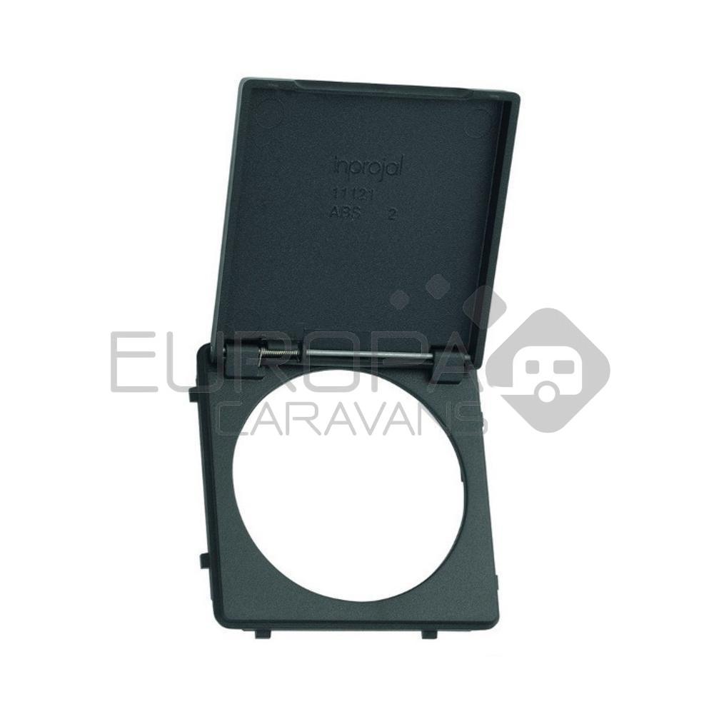 Presto Contactdoos Cover met Klepje S-10.000 Zwart