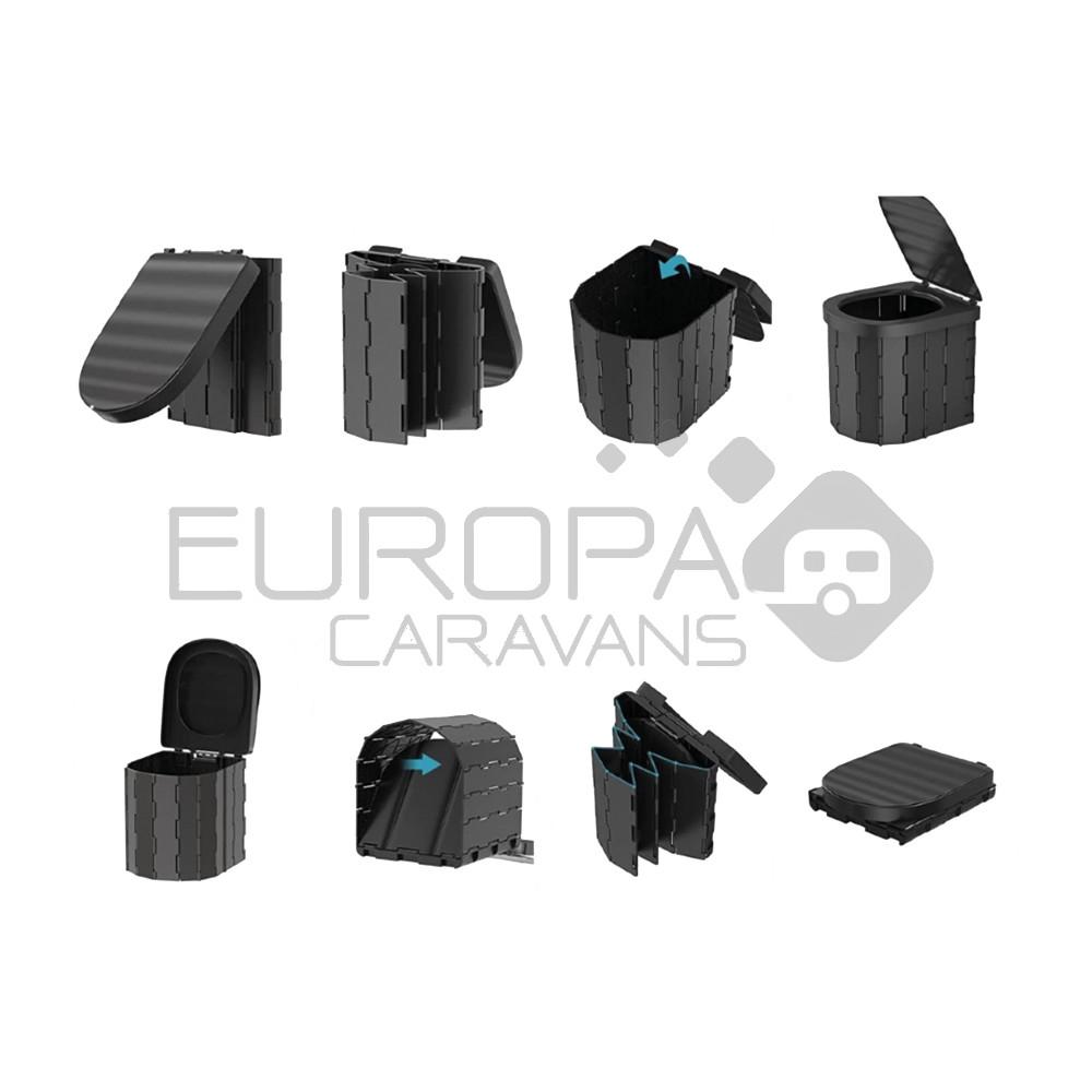 ViaMondo Draagbaar Toilet Opvouwbaar