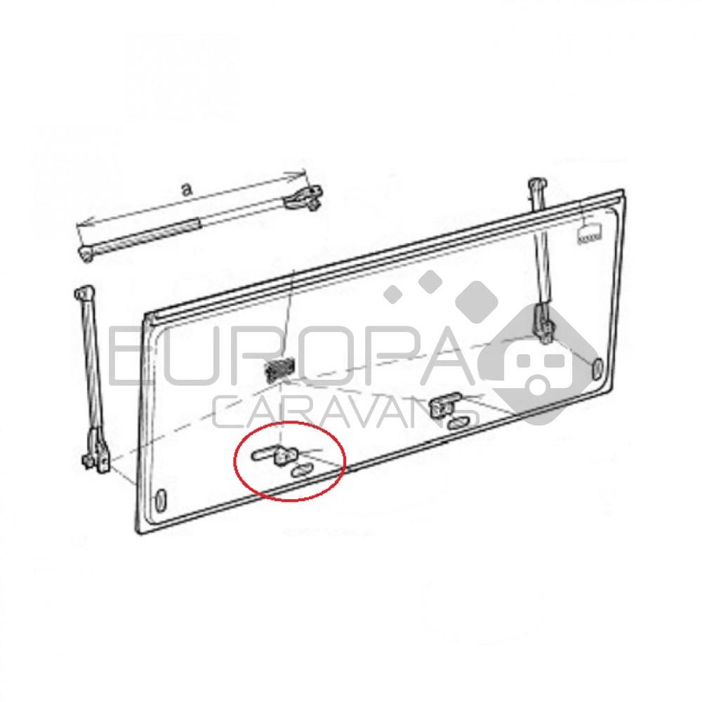 Dometic S4/ 6 Raam vergrendeling rechts