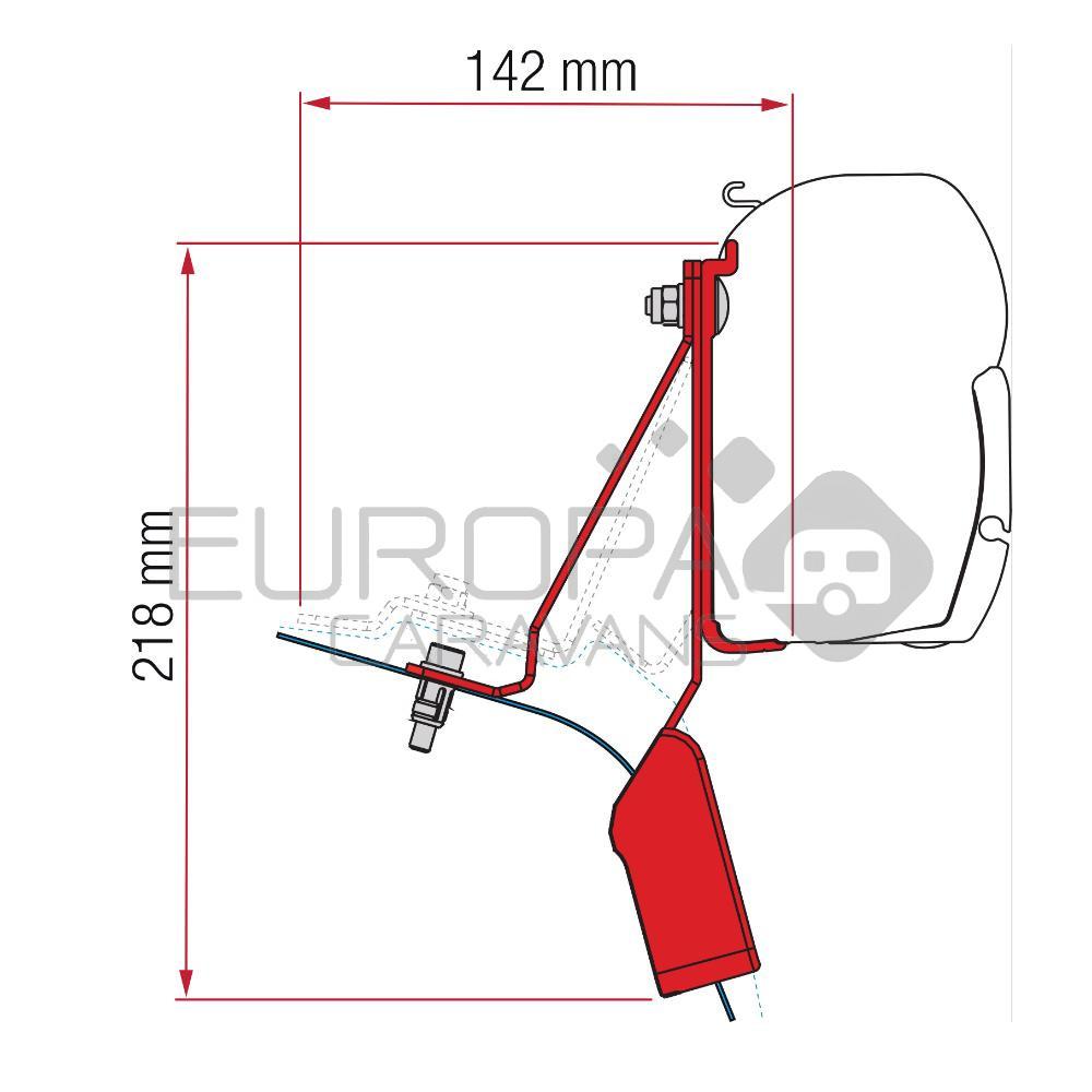 Fiamma Ford Custom Nugget Lift Roof Kit H1-L1 >2015 F45