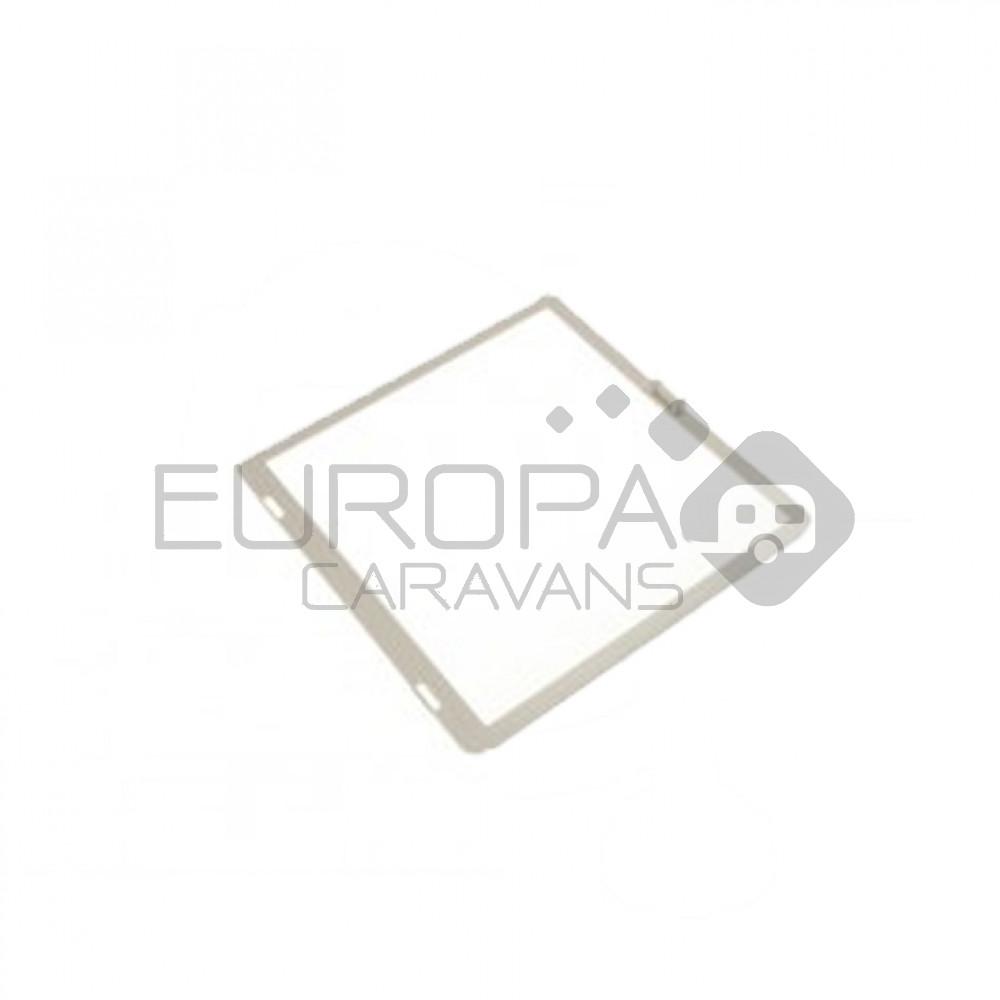 MPK Vliegenhor Scharnier Binnenzijde 40x40cm Wit