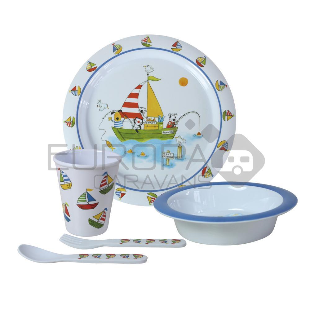 Kinderservies Freddies Boot