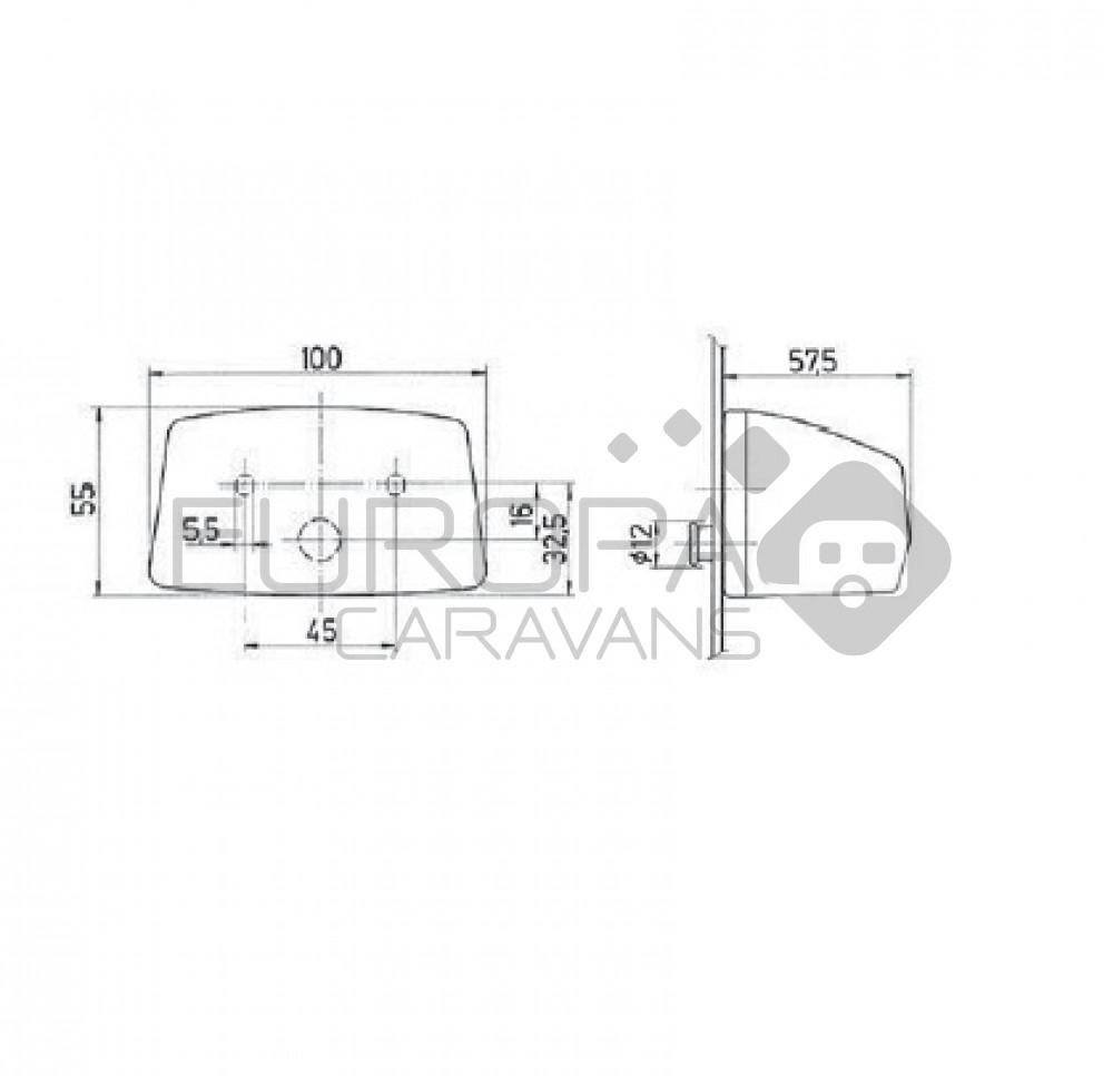 Jokon Kentekenverlichting K415 Opbouw
