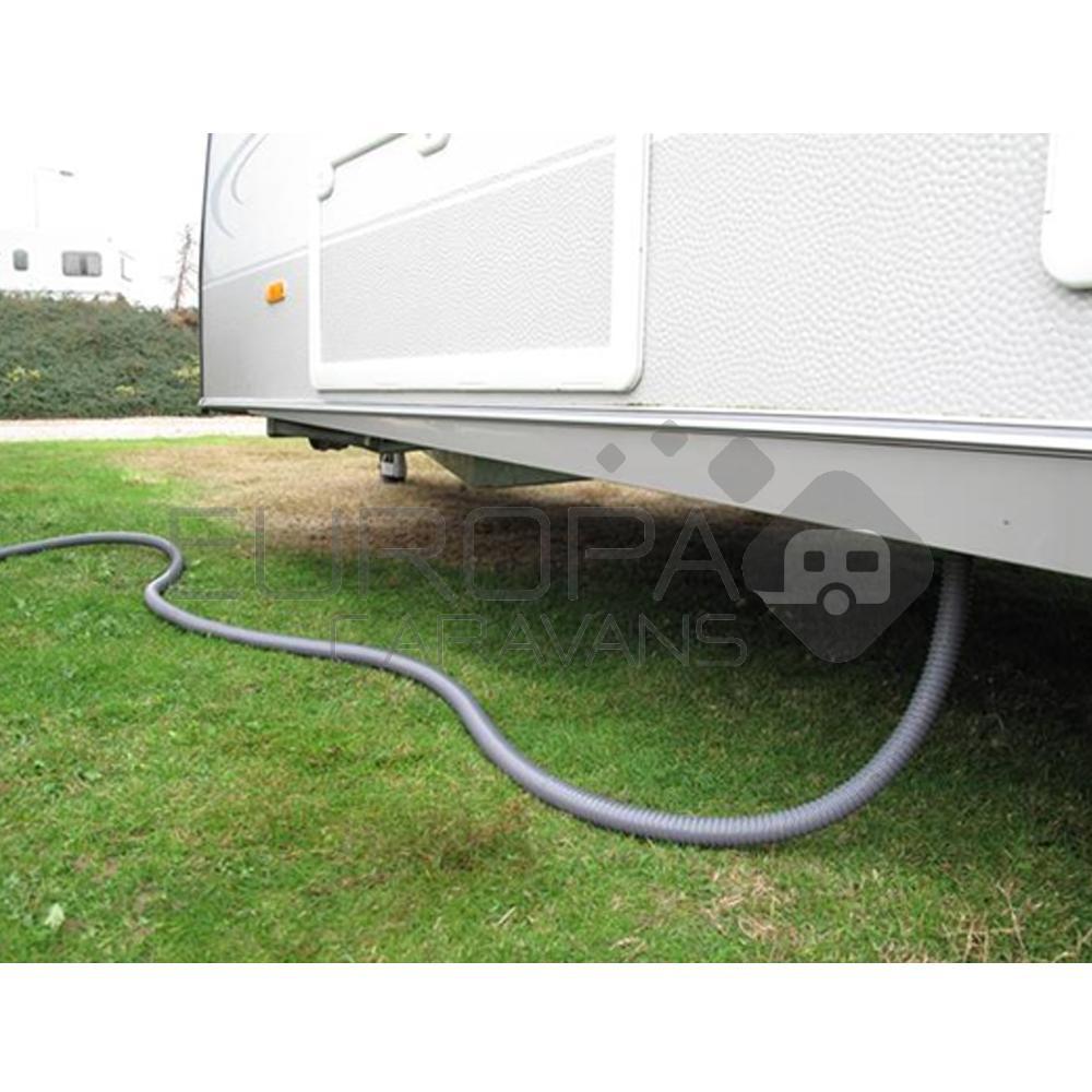 Reich Spiraalslang met Verlenging Grijs 3mtr