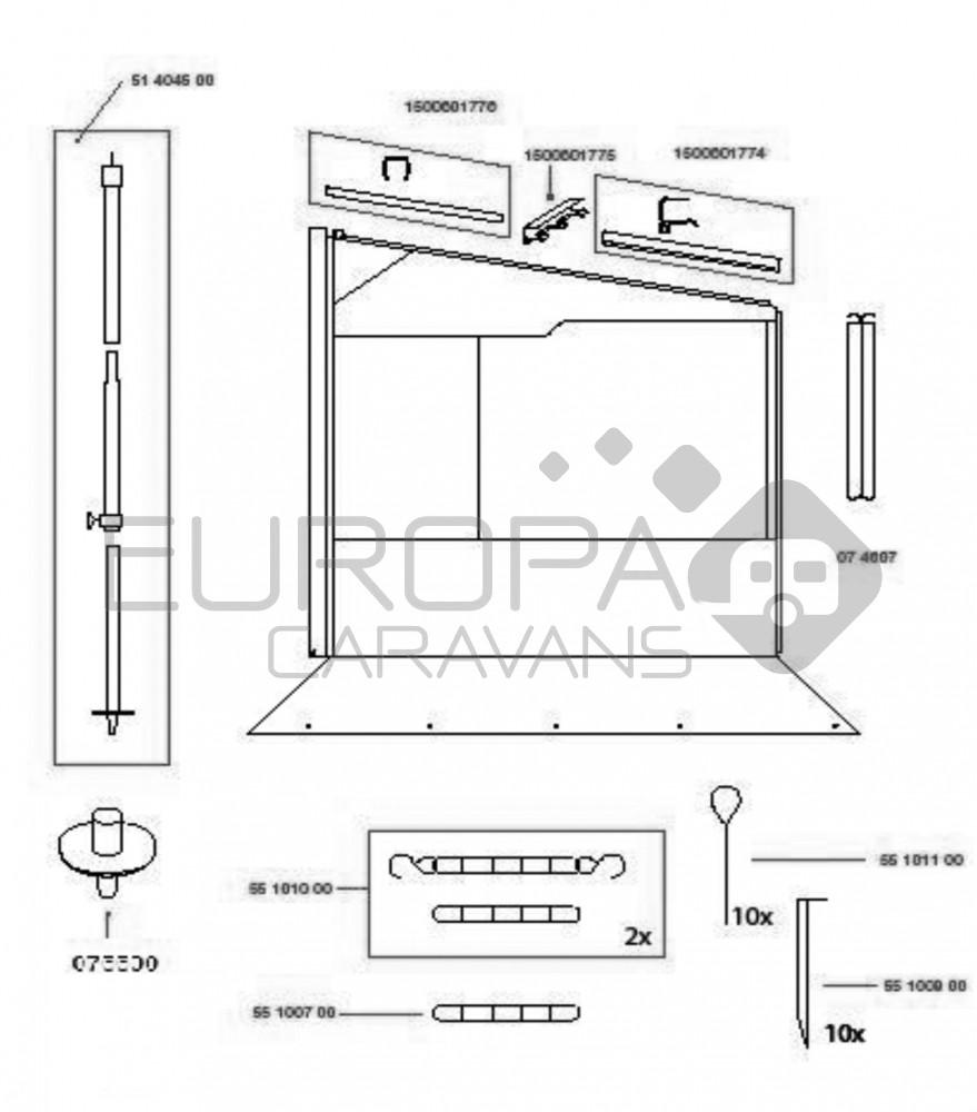 Thule Safari Style 4.50 M