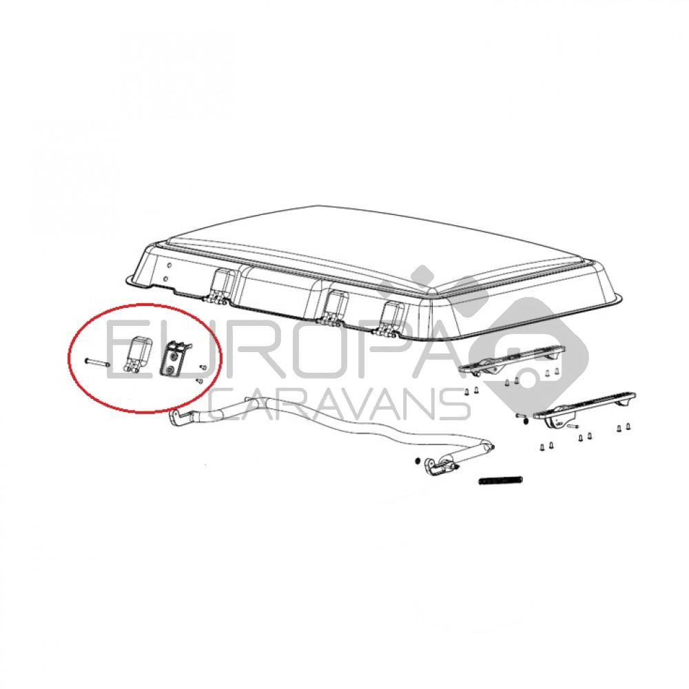Dometic Midi Heki scharnier montagedelen