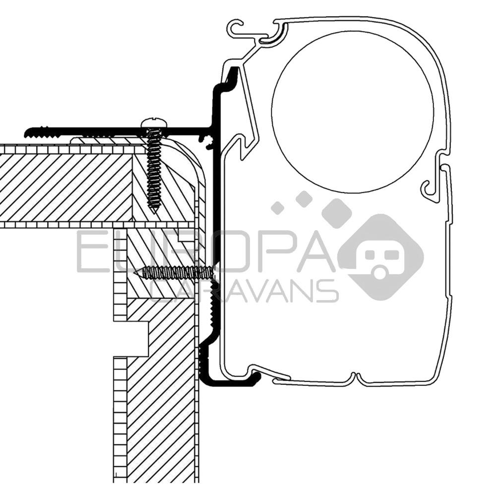 Thule Adria Coral Adapter