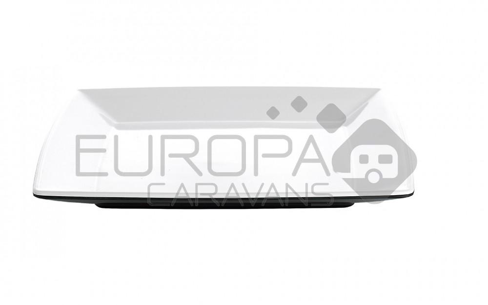 Gimex Quadrato Zwart Borden 20cm