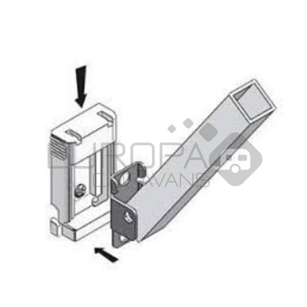 Thule Windscherm Wandsteun Voet Staander 2 stuks