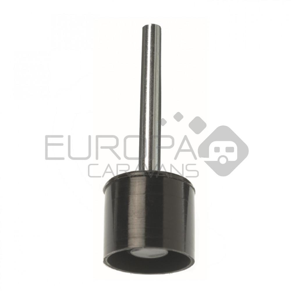 Campking bovendop 22 mm met pen 100 st