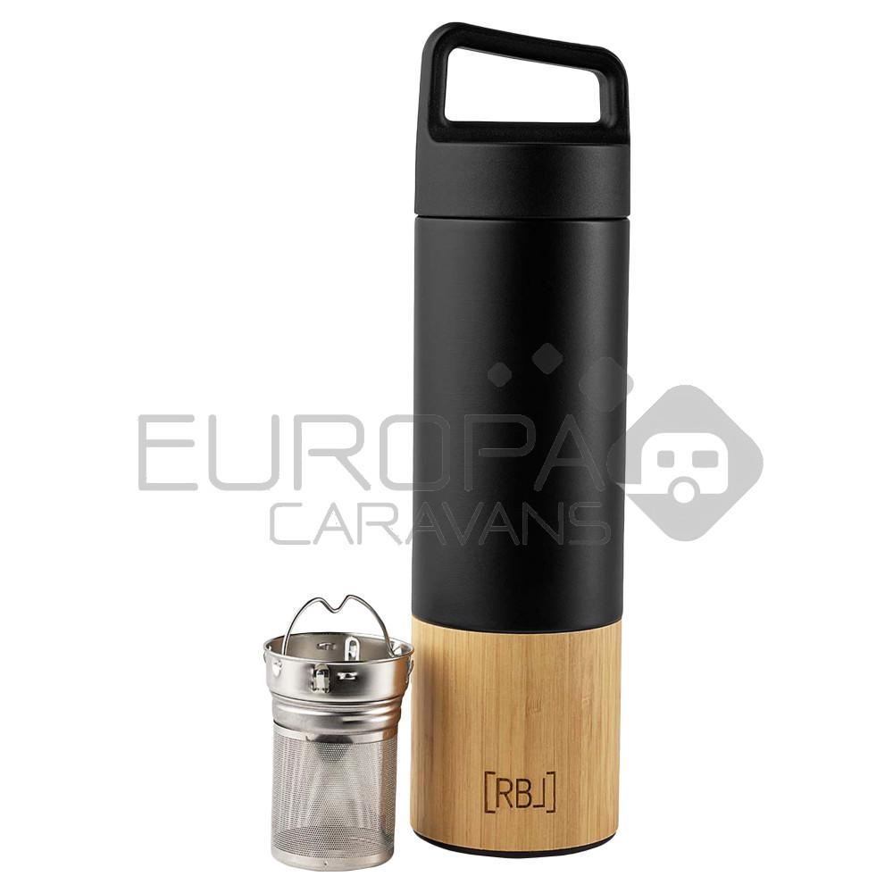 RBL Thee Thermosfles 530ml Bamboe/Zwart