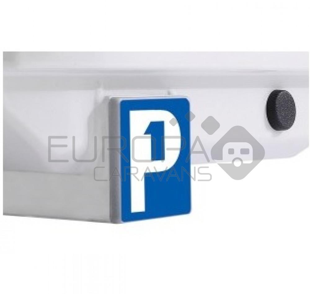 P1 Afdekdop met logo