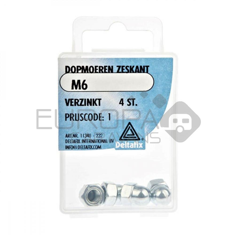Deltafix Dopmoer Verzinkt M6 4st