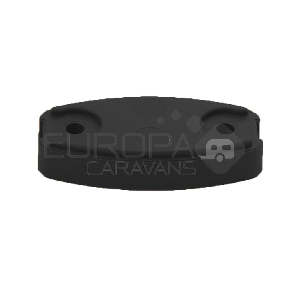 Deurvanger Onderlegplaat Plopp Zwart