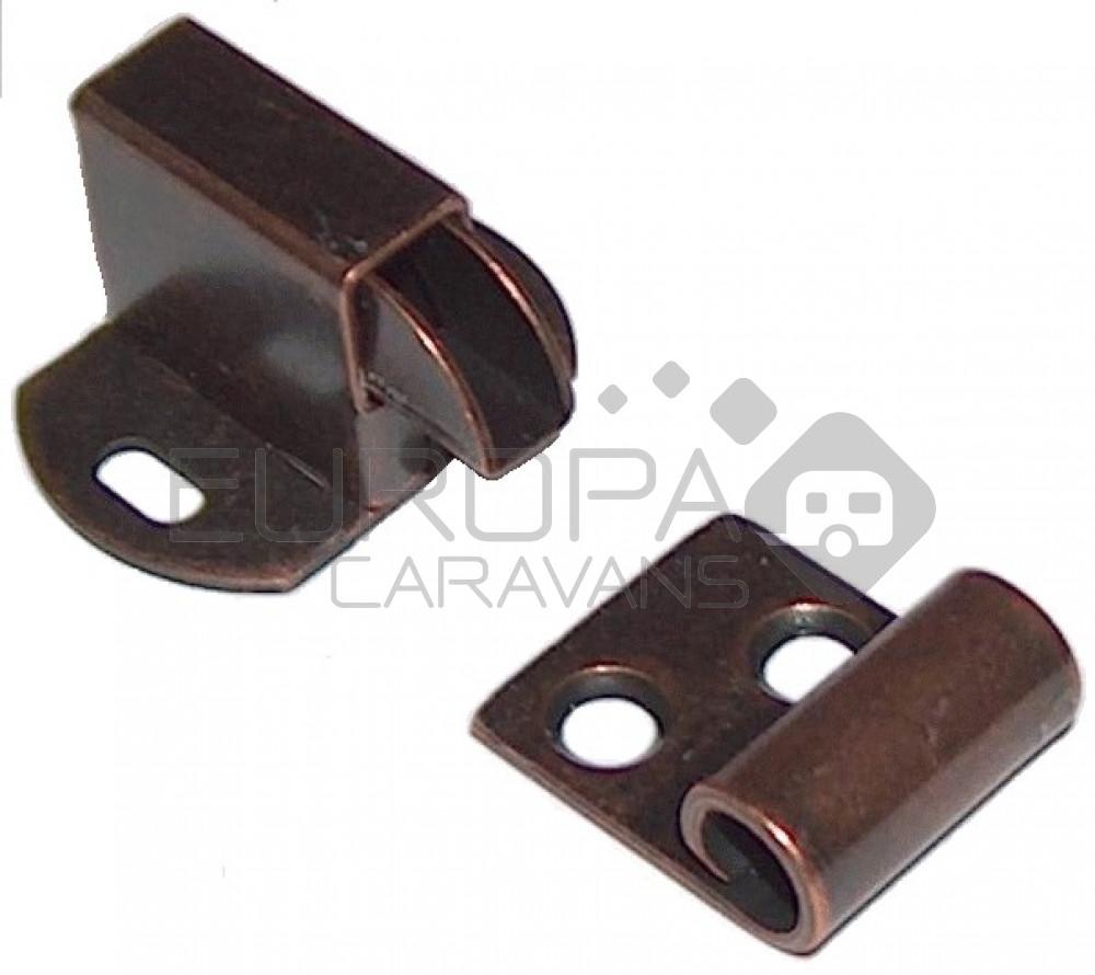 Uniquesnapper metaal, kleur brons à 2 stuks