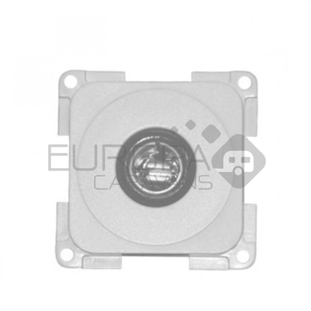 Presto Contactdoos 12V 2-Polig Inbouw S-10.000 Grijs