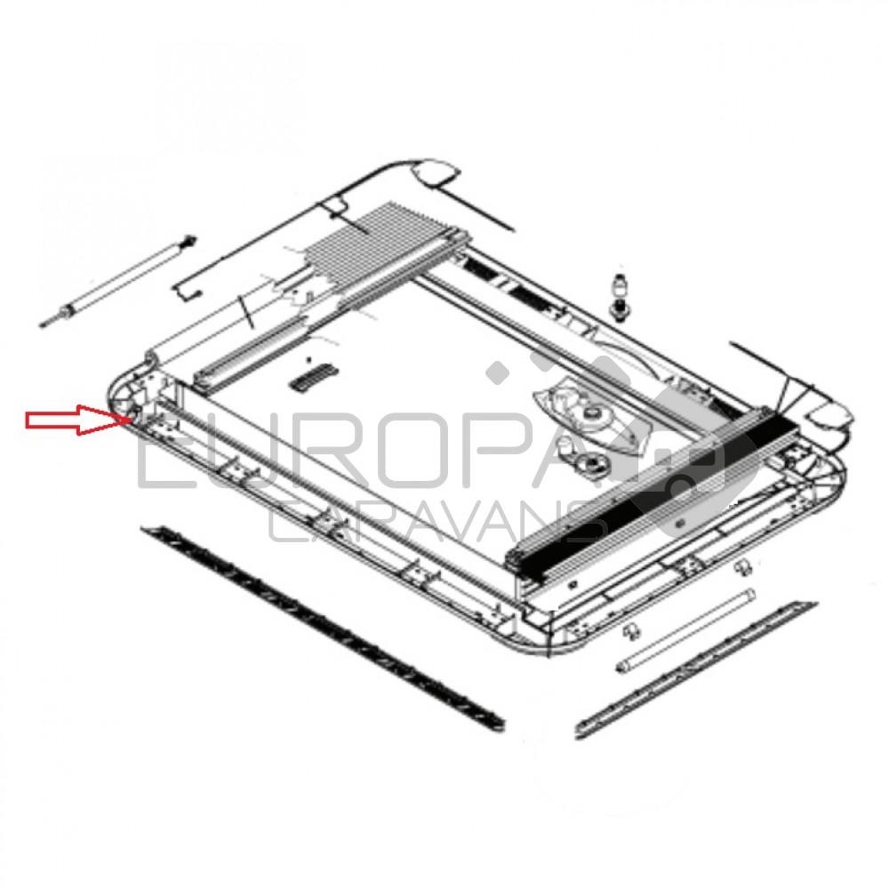 Dometic Heki 3/ 4 Binnenkader zonder verlichting