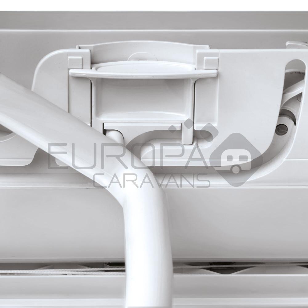 Dometic Midi Heki Style 70x50 Beugel/Ventilatie Crèmewit