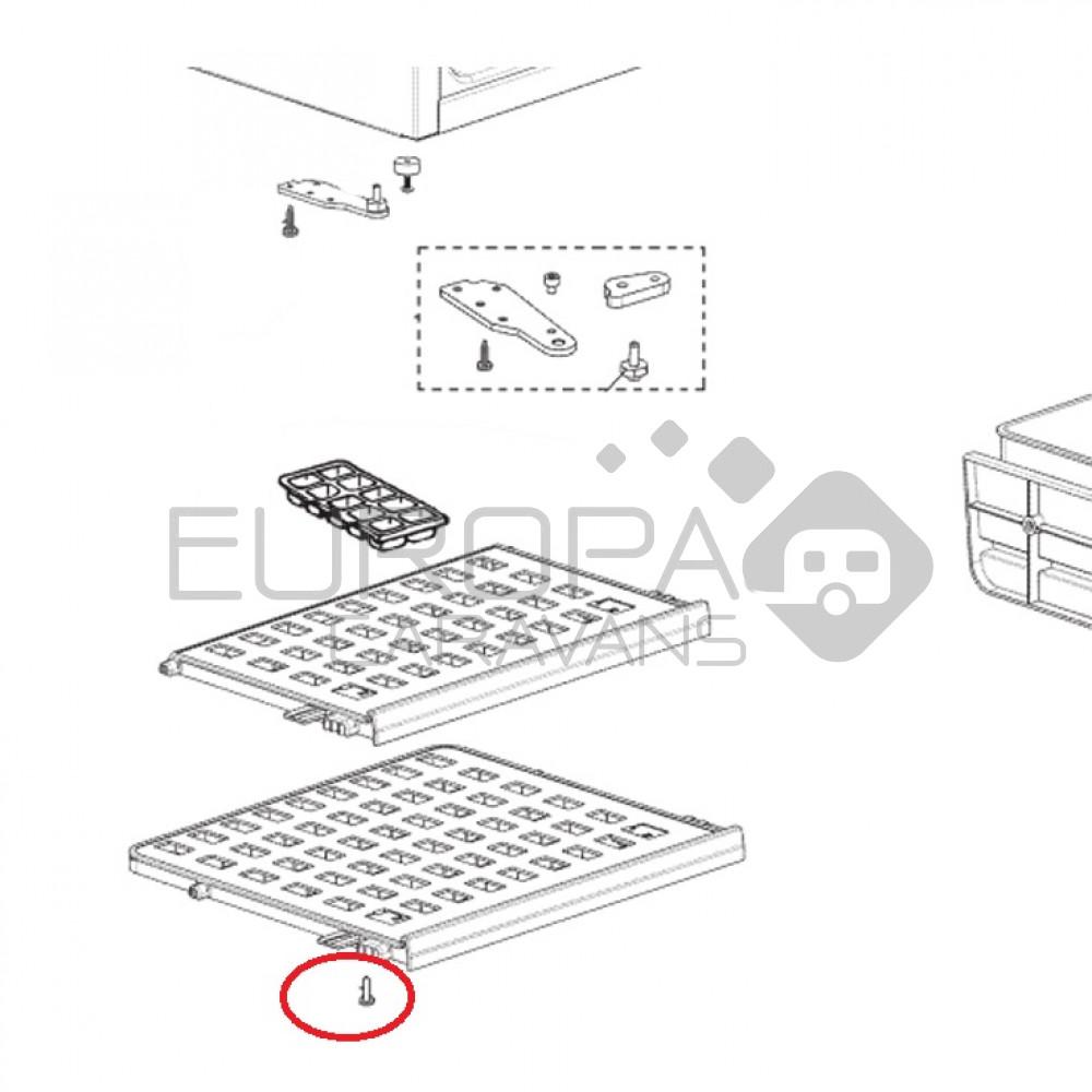 Dometic expanding rivet, D=4,1 x 10 mm
