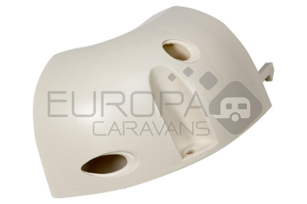 Remiflair 4 Hoekstuk Boven Crèmewit Links