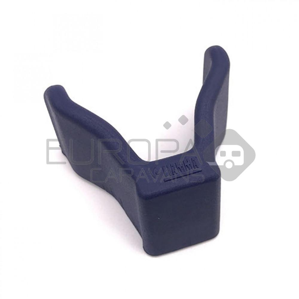 Fiamma Eindkap voor fietsgoot. blauw.