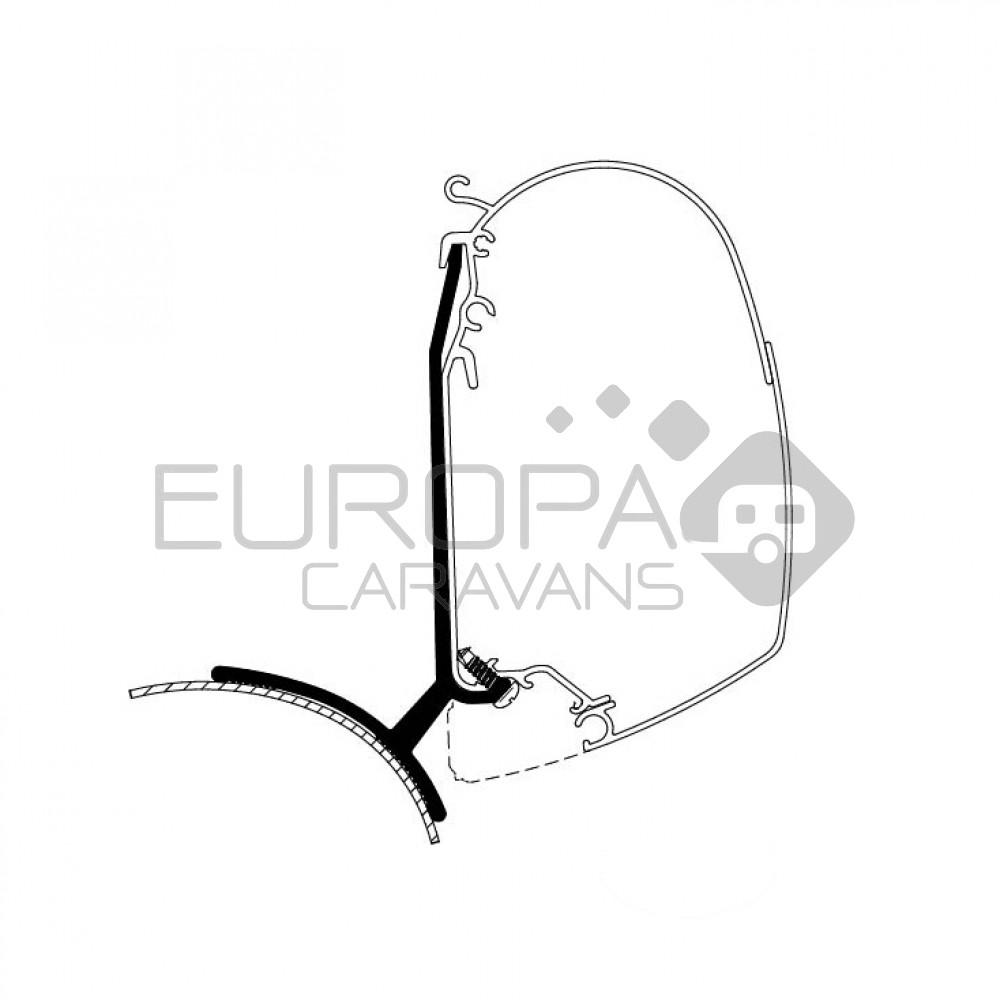 Thule Trafic/Vivaro/Talento/NV300 Minivan Fixed Adapter