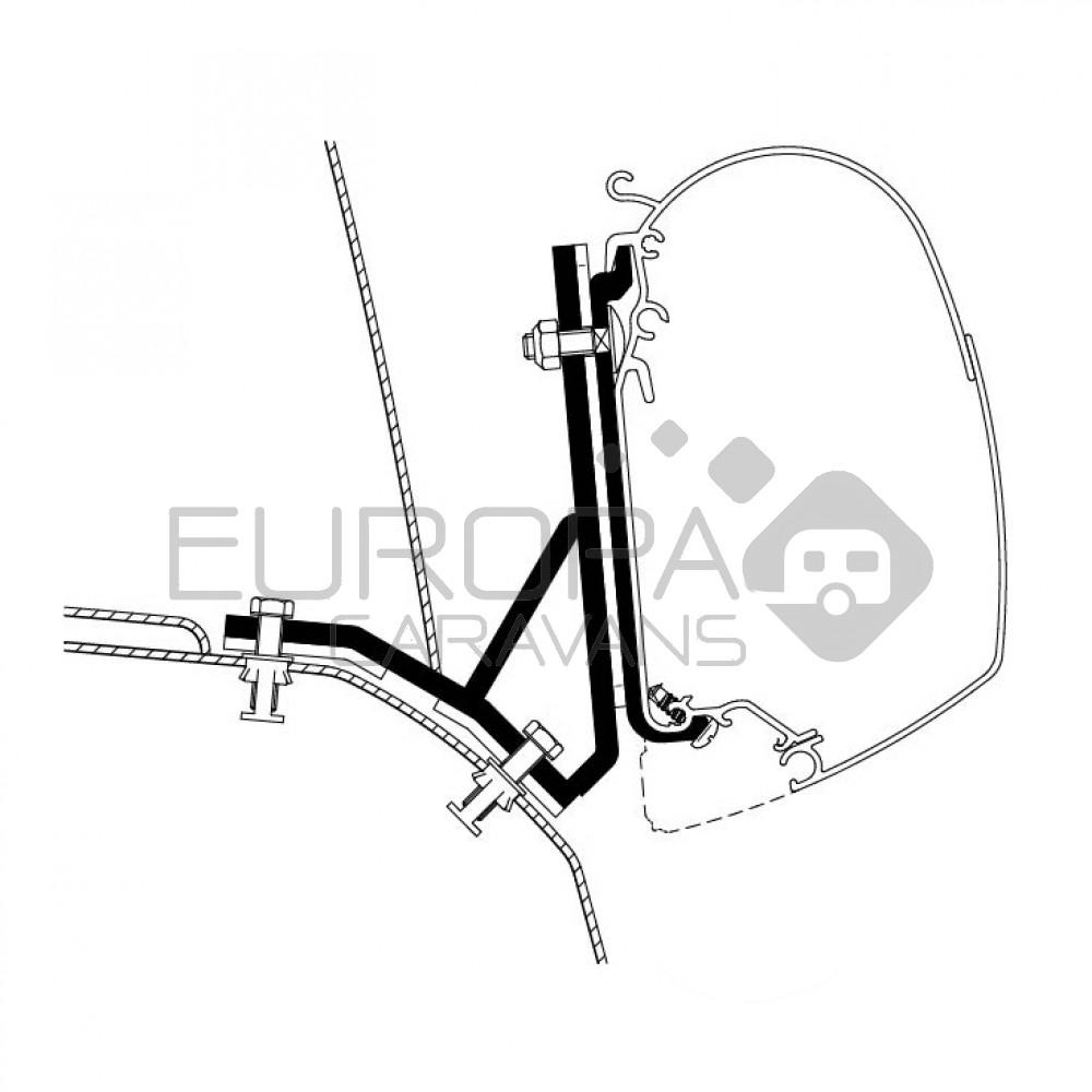 Thule Ducato/Iveco H2 Lift Roof Adapter