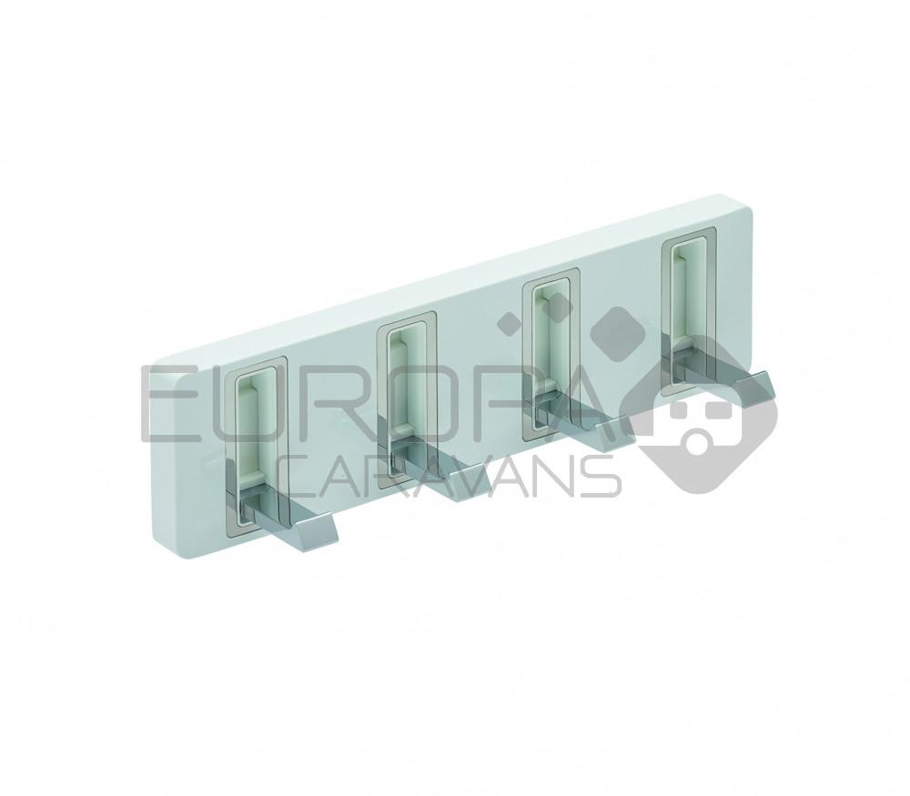 Kapstok Uitklapbaar 4-Haaks ND-Design