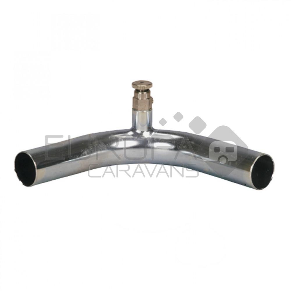 Alde Stalen bocht met ontluchting 1900-179