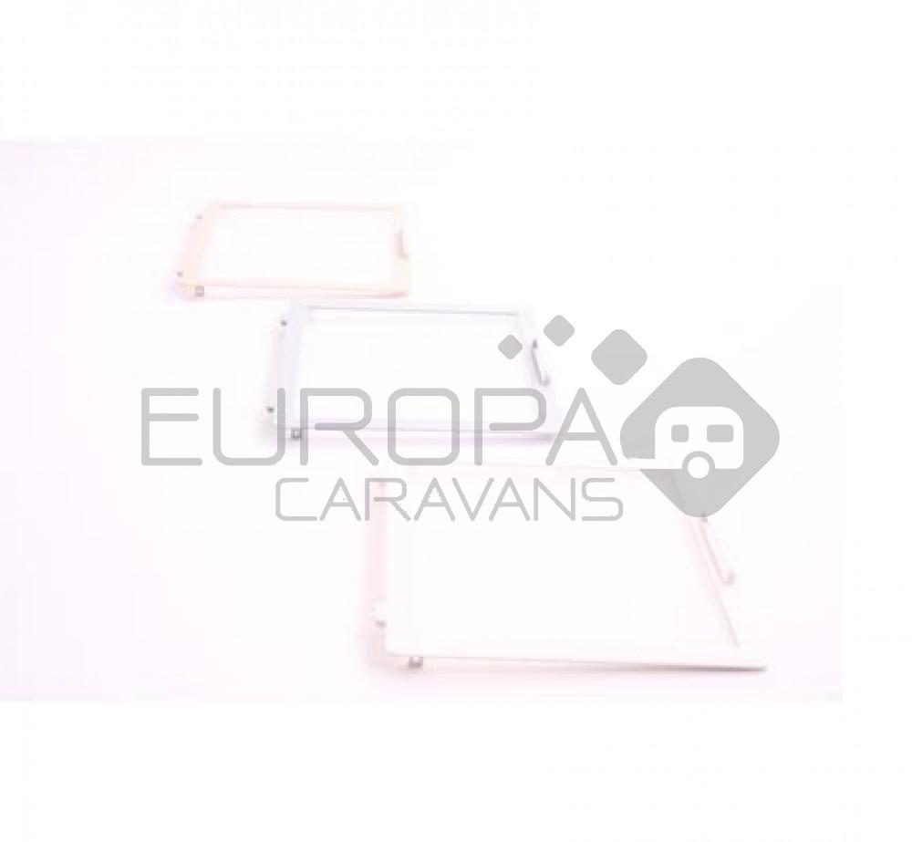 MPK Vliegenhor Scharnier Buitenzijde 28x28cm Beige