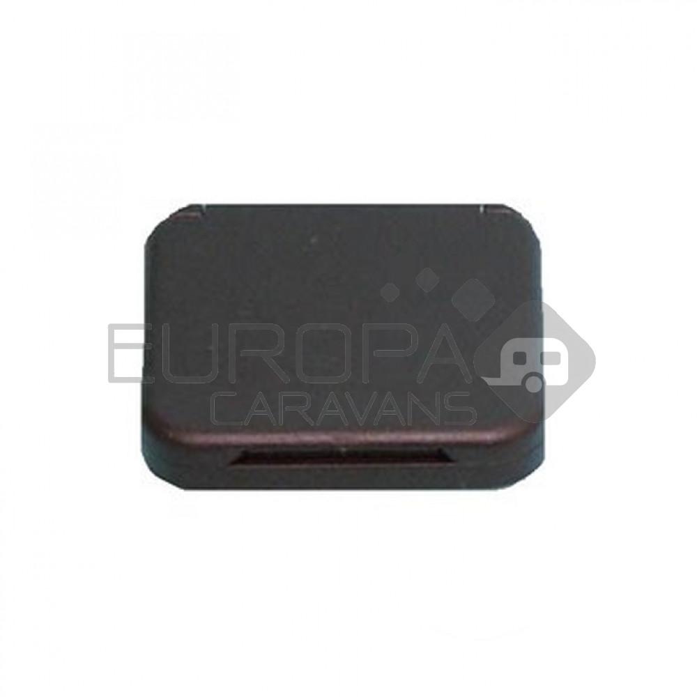 Presto Contactdoos Cover met Klepje S-10.000 Bruin
