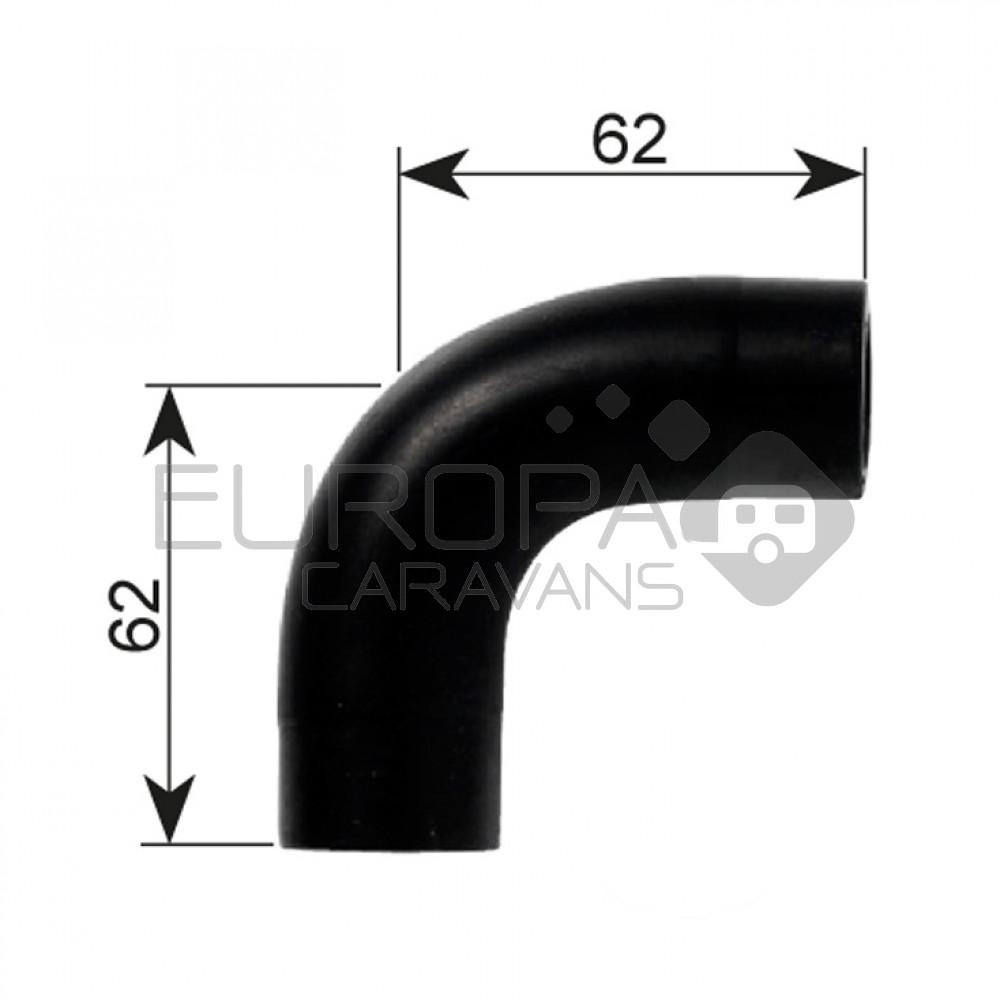 Alde Rubber Bocht 22mm 62-62 1900-003