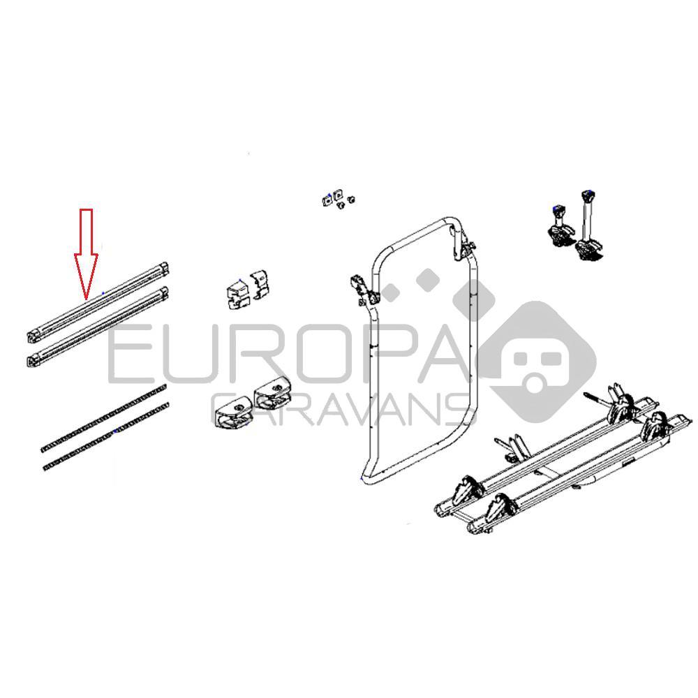 Thule Elite Van XT Bevestingsrail Boven + Onder