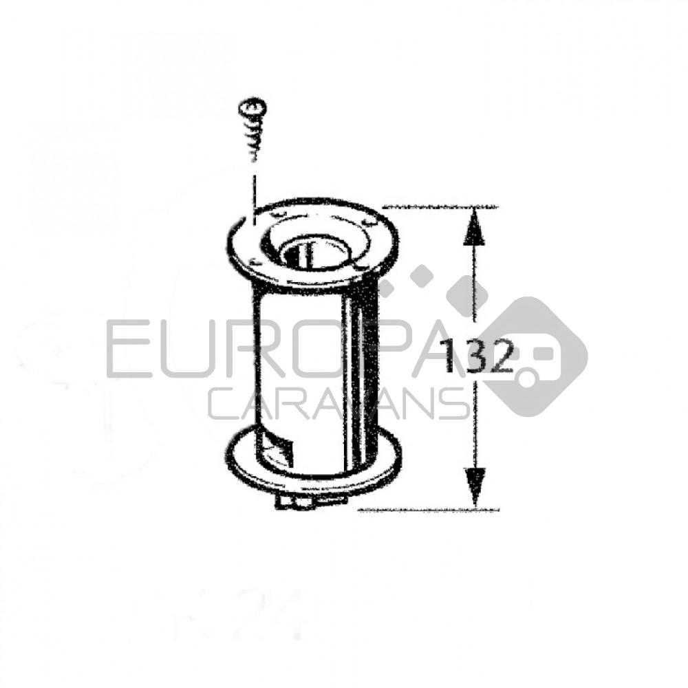 (21)Bodemschoorsteen. Type lang.