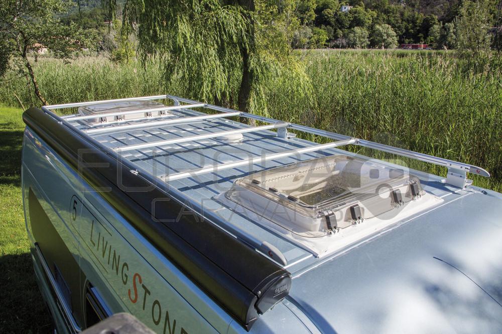 Fiamma Fixing Bar Kit Roof Rail Ducato Extra 14.5cm