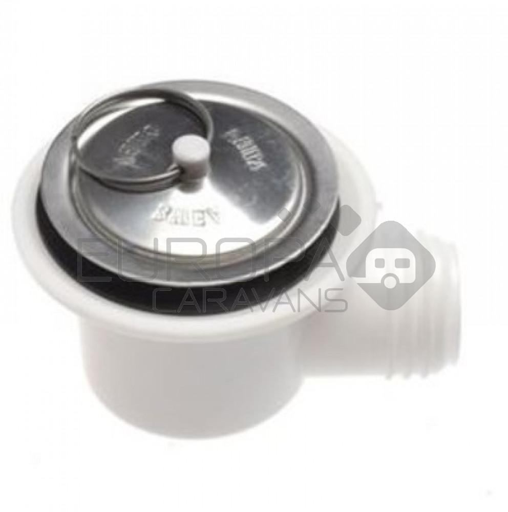 Smev Afvoerplug Haaks 25mm Compleet