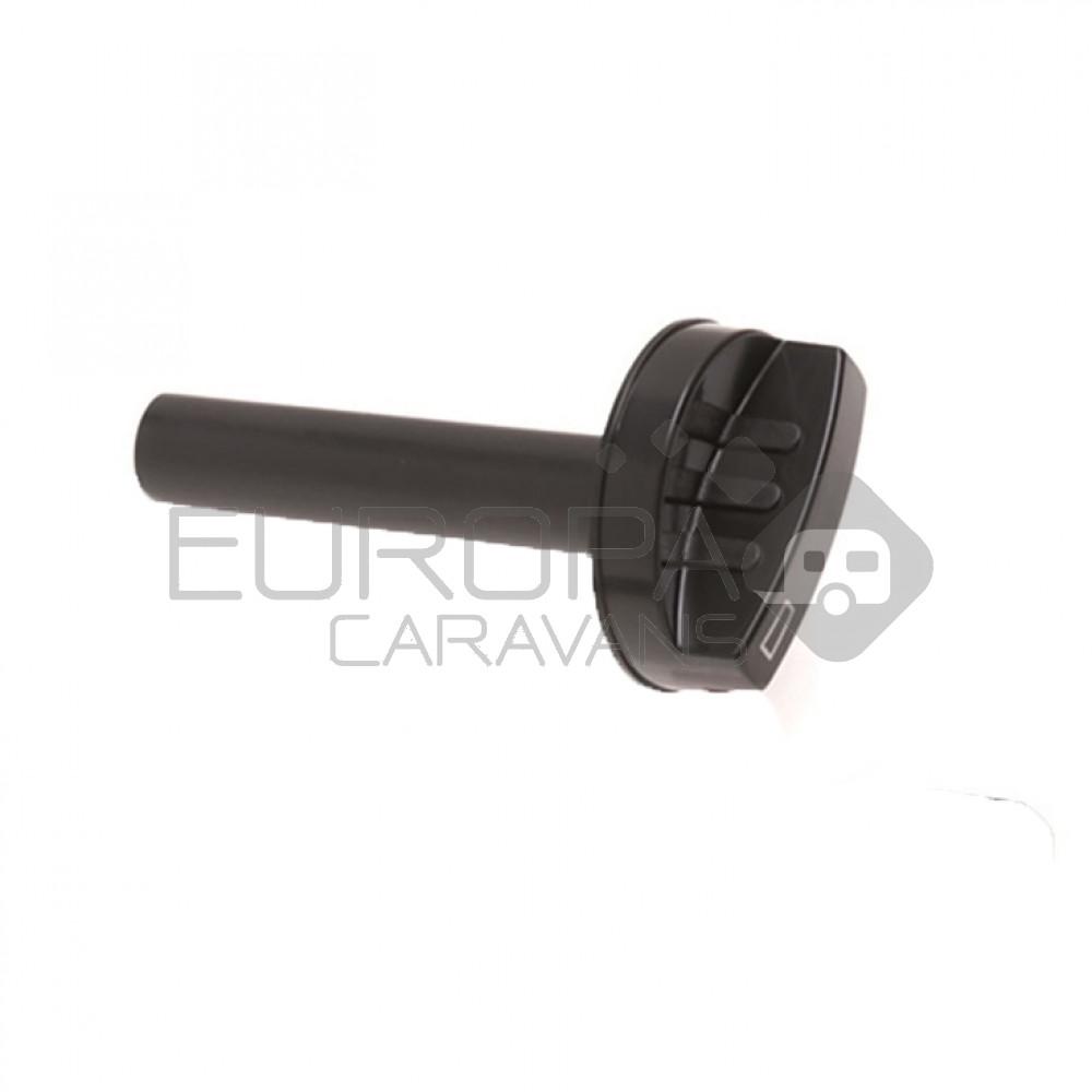 Dometic Draaiknop temparatuur zwart serie8