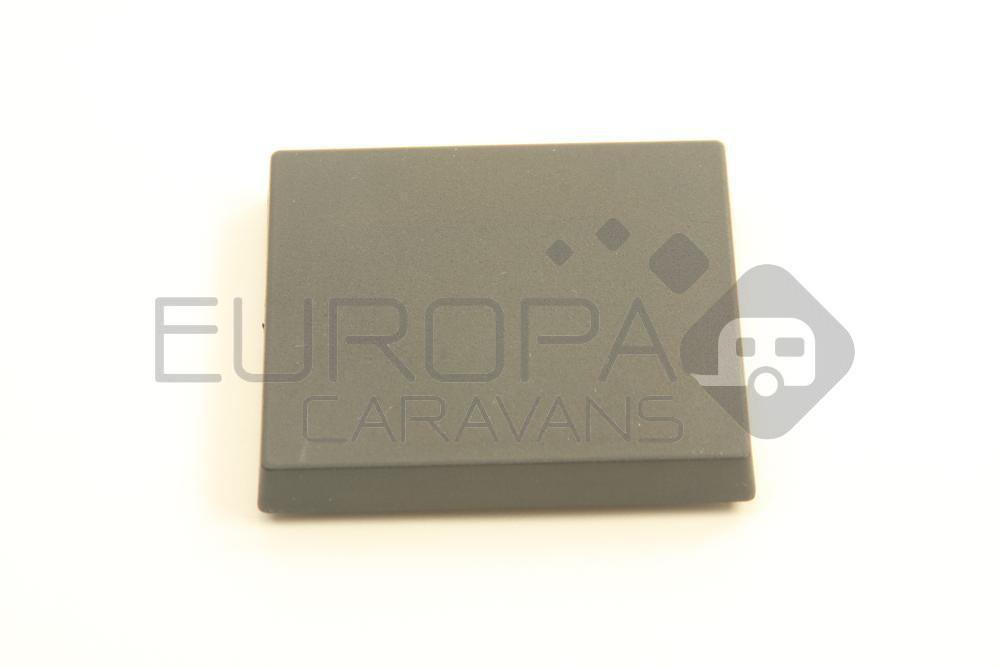 Presto Afdekplaat Wipschakelaar Enkel Ansor Switch S-20.000 Zwart