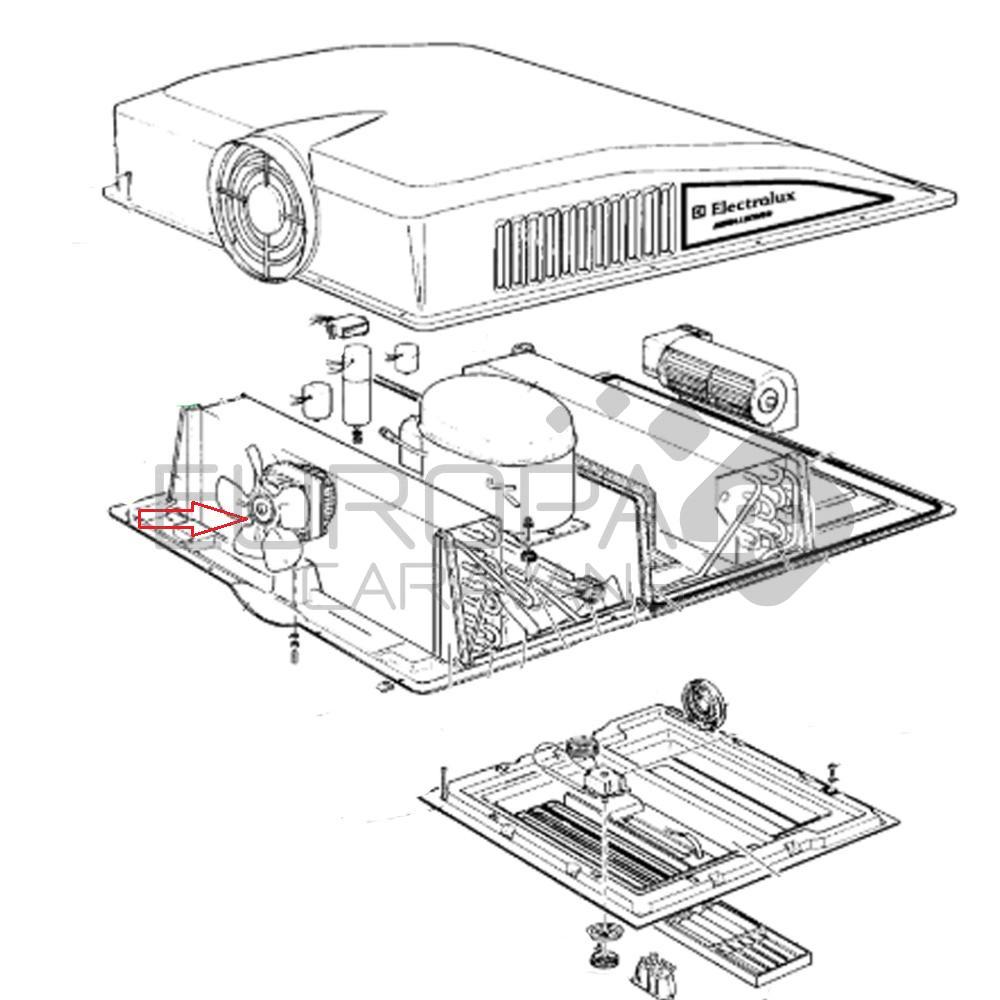 Dometic B1300 Proppellor pomp