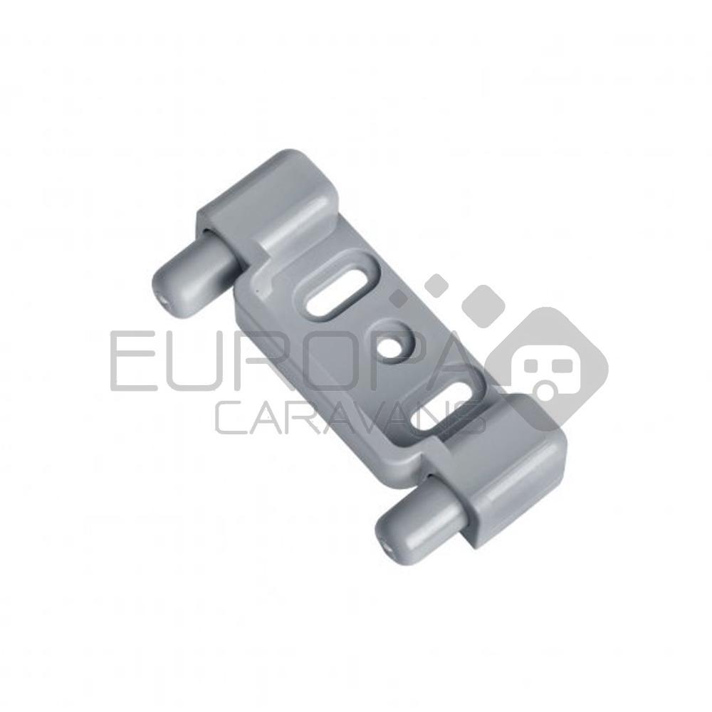 Snapper Snap-In met Demper Kunststof Grijs 2st.