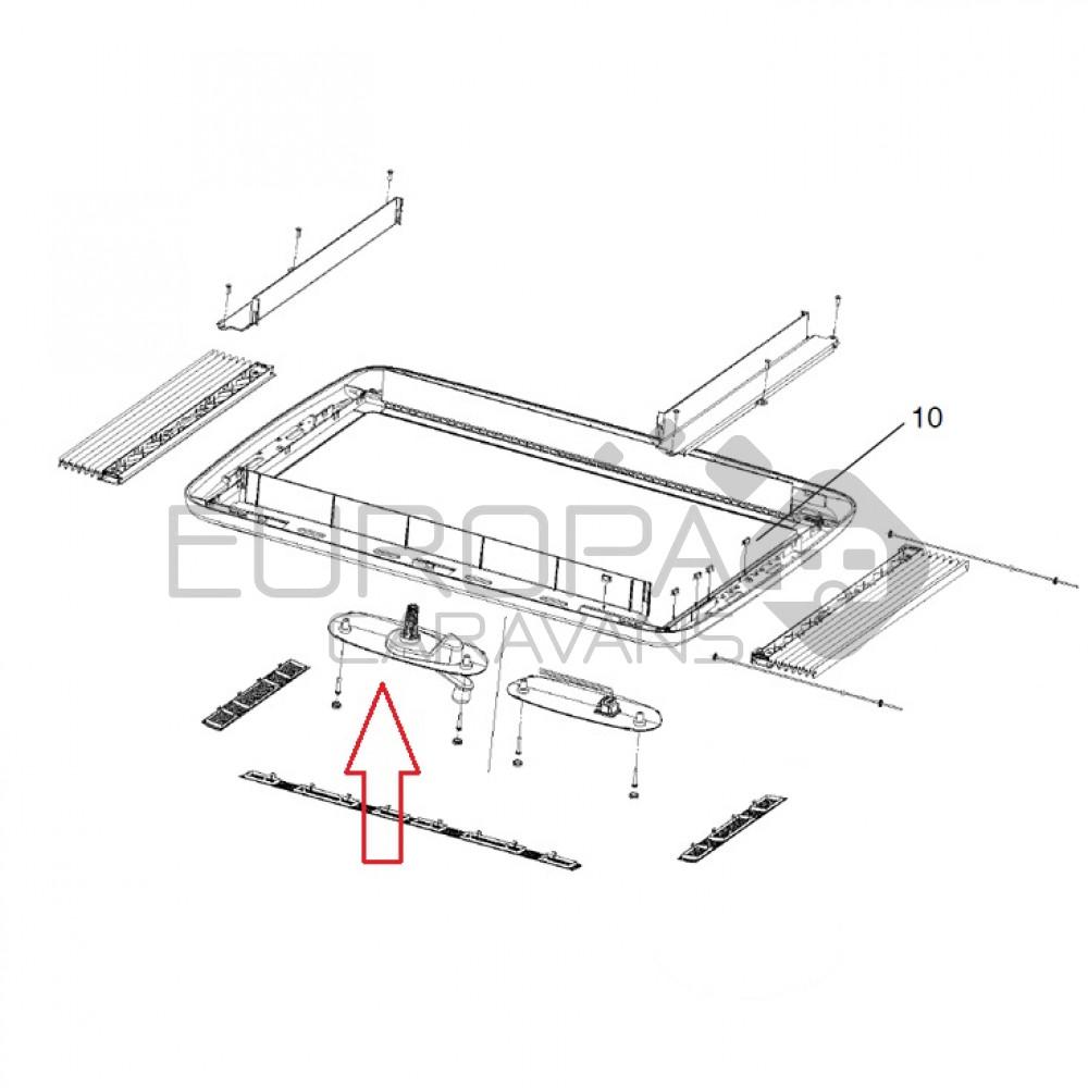 Dometic Midi Heki opdraaimechanisme