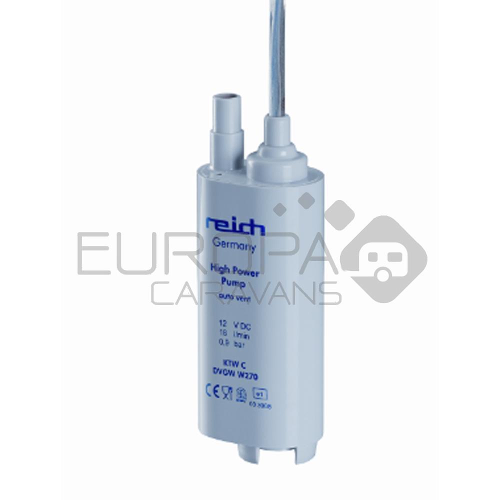Reich Dompelpomp met Ontluchting 12V-18L
