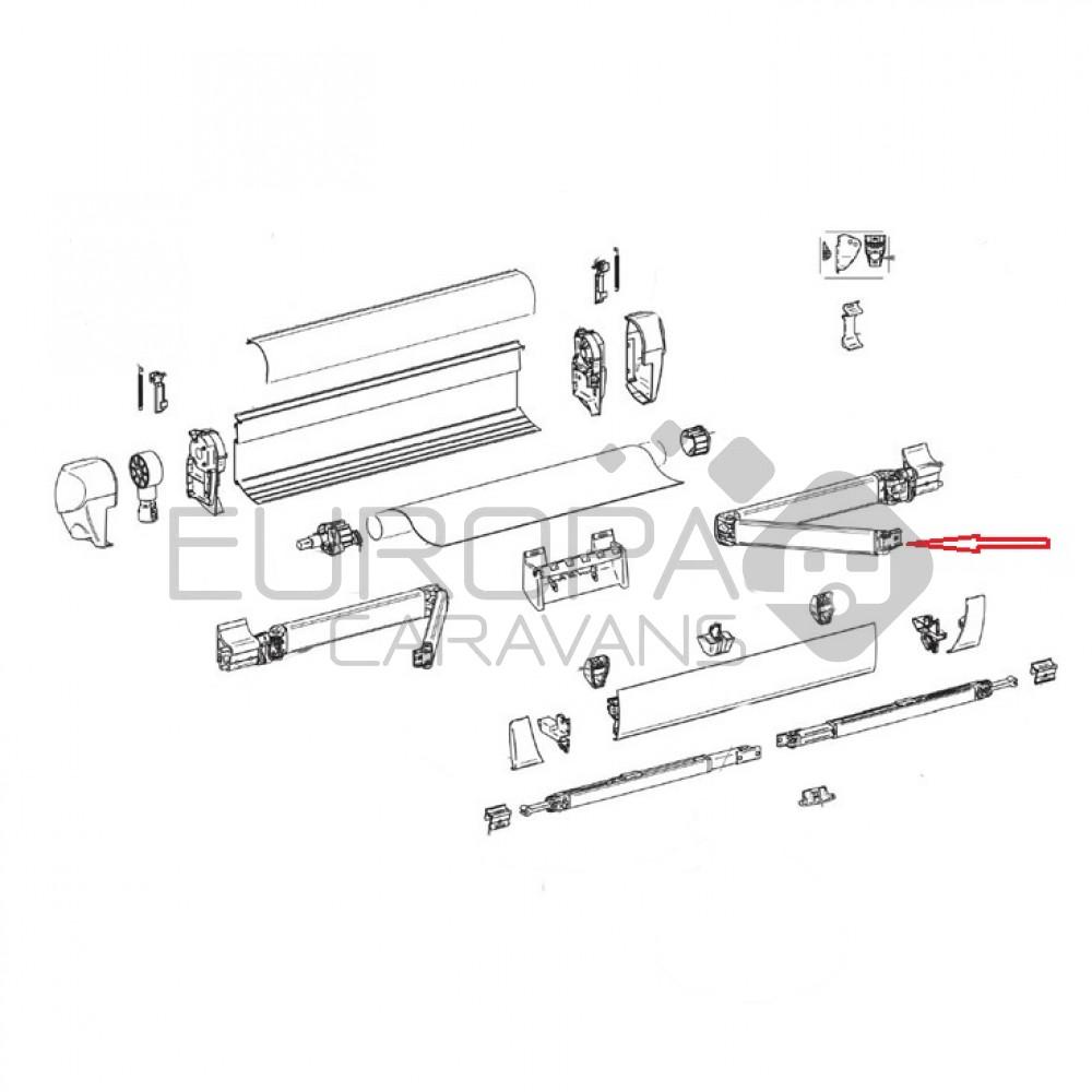 Thule Connection Lead Rail LH+RH 5003